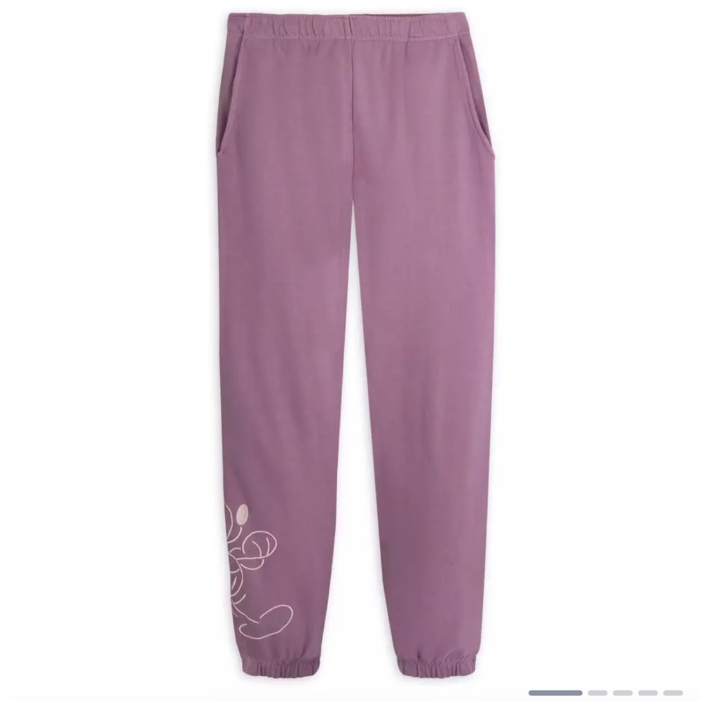 Mickey Mouse Genuine Mousewear Sweatpants for Adults – Plum L